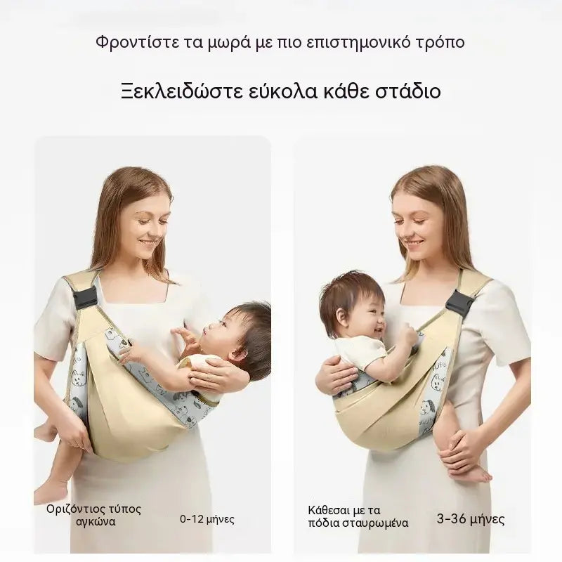 👶 Αναπνεύσιμος μάρσιπος 4 σε 1: σας επιτρέπει να μεταφέρετε το μωρό σας μπροστά ή ανάσκελα, στραμμένο προς τα μέσα ή προς τα έξω, άνετο για μωρά από 0 έως 36 μηνών. 💞✨