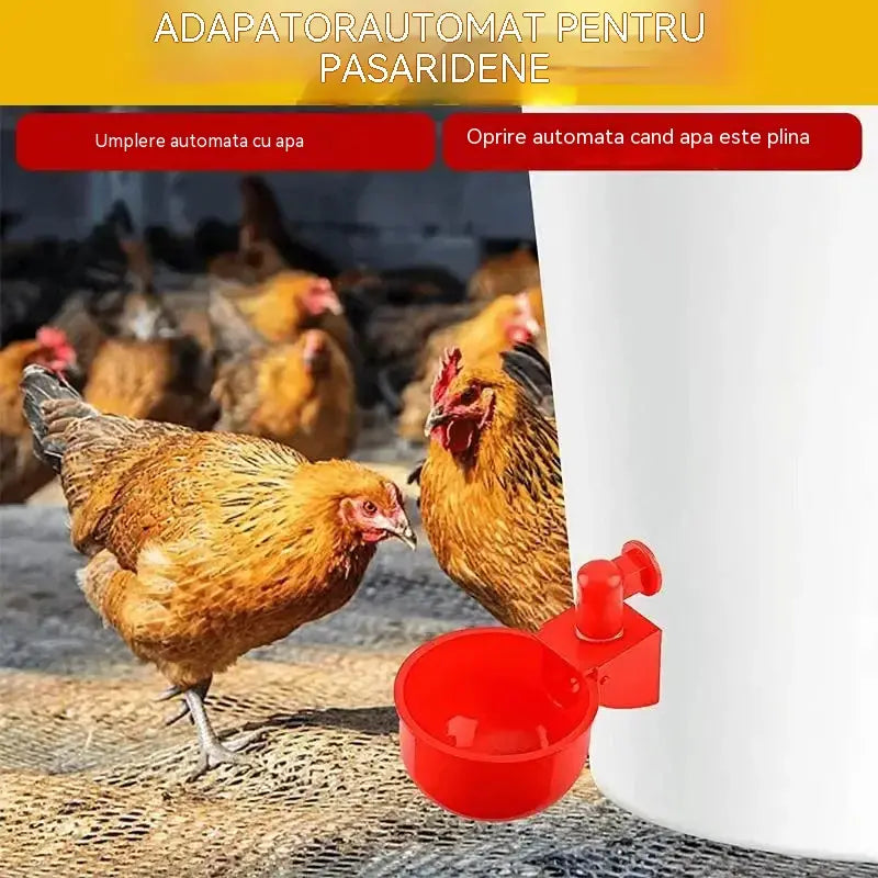 🔥🐔【Kup 5, otrzymaj 5 gratis】【10 szt.】Automatyczna miska do picia dla drobiu