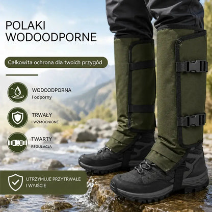 📢📢 50% ZNIŻKI!🚶‍♂️Regulowane, unisexowe getry outdoorowe, odporne na węże, wykonane z trwałego i odpornego na ścieranie materiału, odpowiednie na polowania i piesze wędrówki.