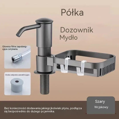 Zestaw przedłużający rurę dozownika mydła do umywalki łazienkowej