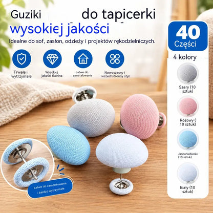 【40 artykułów za 109 złotych】Zapięcia do poszewek na kołdry: trwałe i łatwe w użyciu! 📍Pasują do każdego rodzaju poszewek – zarówno cienkich, jak i grubych.