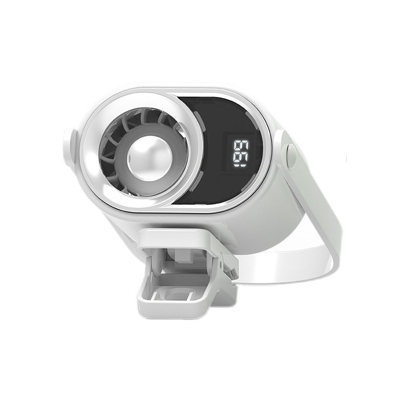 🌀 Ventilator bez upotrebe ruku s LED zaslonom, ugrađenom kopčom i 199 podesivim razinama