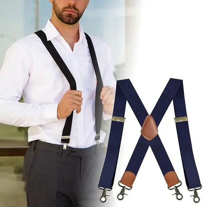 📢📢50% ΕΚΠΤΩΣΗ!! 🧷Ανδρικές τιράντες X-Back με κλιπς🧷