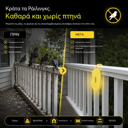Φορητό υπερηχητικό απωθητικό παρασίτων με κρεμαστό γάντζο για αυτοκίνητο