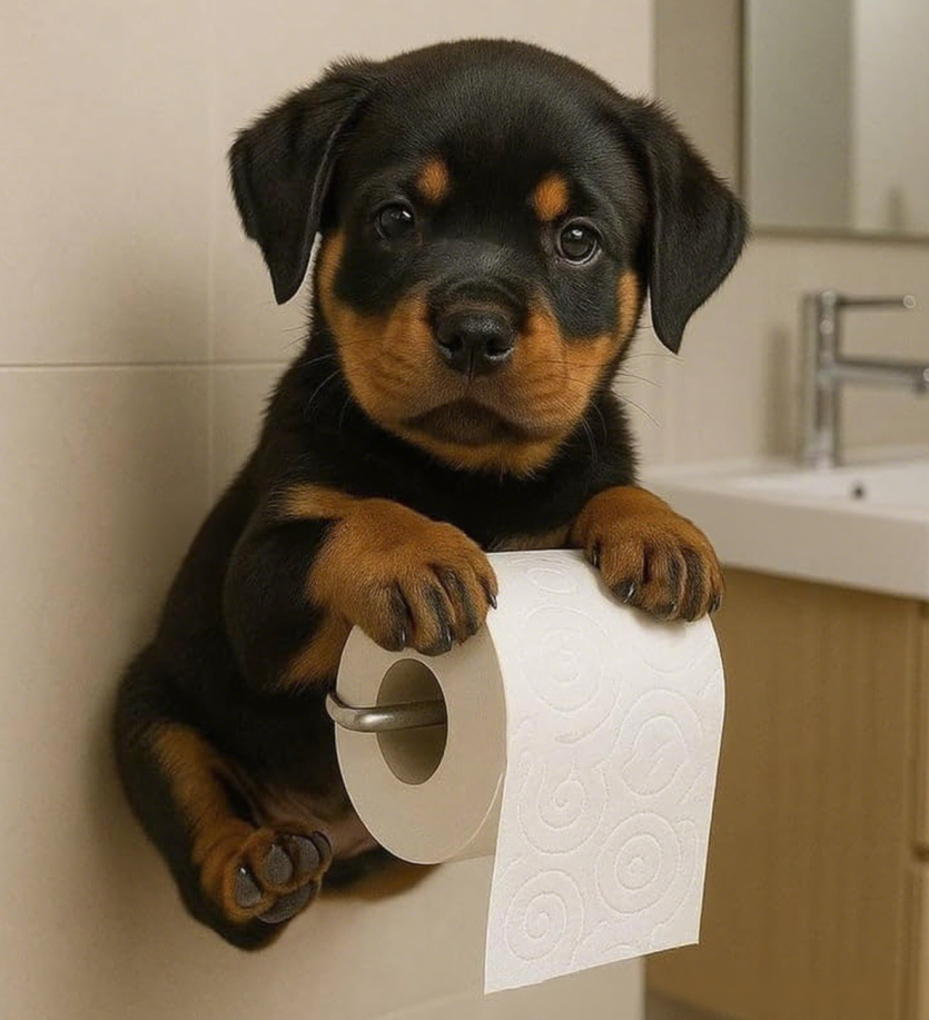 🐕【Kupte 1, dostanete 1 zdarma】Držák na toaletní papír s motivem roztomilého štěňátka
