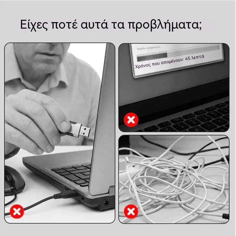🔌✨ Φορητός διανομέας USB-C 5 σε 1 με έξοδο HDMI 4K 🎥💻