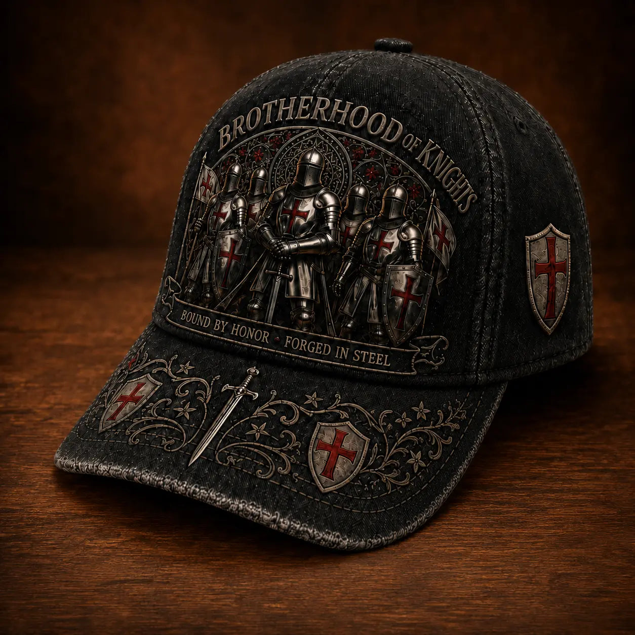 🛡️🧢 Καπέλο μπέιζμπολ Guardian Knight, ρυθμιζόμενο, αναπνεύσιμο και με προστασία από τον ήλιο.