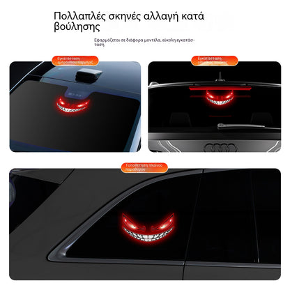 🚗🚗Διακοσμητικά φώτα αυτοκινήτου LED Devil, Ηλιακός φωτισμός διάθεσης