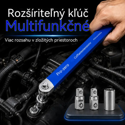 【5 kusov v sade】27 eur za sadu🔧 Nastaviteľný multifunkčný výsuvný kľúč – obojstranný, šetrí námahu a dosiahne na ťažko dostupné miesta
