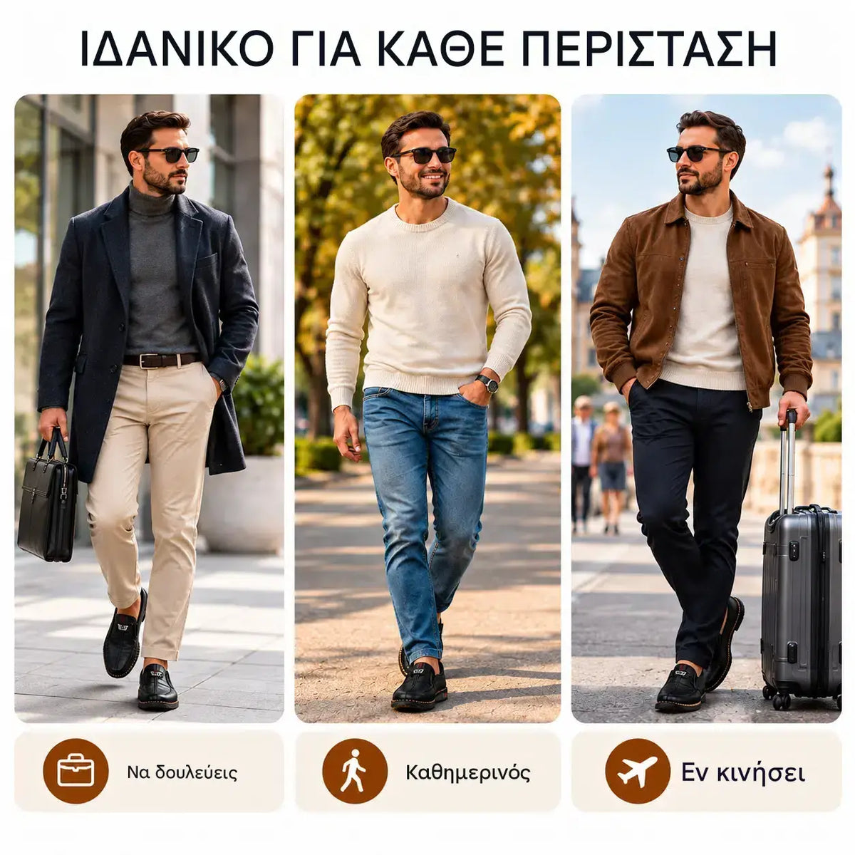 【38-44】👞 Νέα ανδρικά δερμάτινα παπούτσια – επαγγελματικά, καθημερινά, κατασκευασμένα από δέρμα