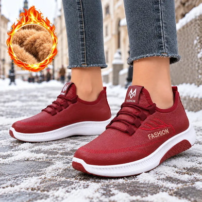 ✨【36-41】2026 Jesień/Zima Nowe skórzane sportowe buty codzienne z bawełny