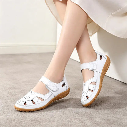 👡【36-42】Eleganckie i wygodne płaskie sandały