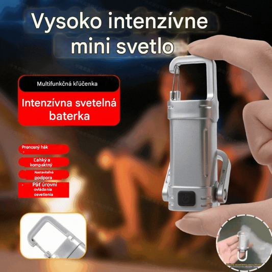 【Kúp 1 a získaj 1 zdarma】🔥Výhodná ponuka🔥Super jasné a vodotesné mini kľúčové svetlo s 1200 lm