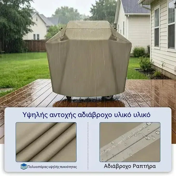 💦 Εξαιρετικά αδιάβροχο κάλυμμα μπάρμπεκιου: τέλεια προστασία για τις ψησταριές σας! 🔥