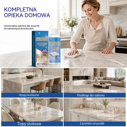 ✨ Środek do czyszczenia i polerowania marmuru – delikatnie czyści, podkreśla połysk, chroni uszczelniony kamień ✨