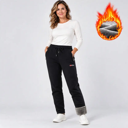 【XS-3XL】Wygodne spodnie sportowe w stylu casual na sezon jesień/zima 2026 – z ociepleniem i podszewką z polaru