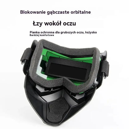 😎🔥Odłączane gogle HD Anti-fog na całą twarz (przeciwodblaskowe, przeciw promieniowaniu ultrafioletowemu, przeciwpyłowe).