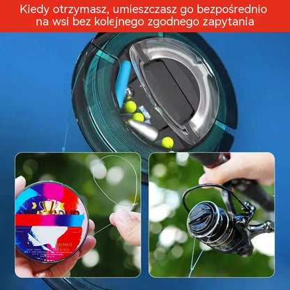Samoregulujący zestaw spławikowy｜Długie rzuty, automatyczne wykrywanie głębokości, zmieniający kolor sygnał brań