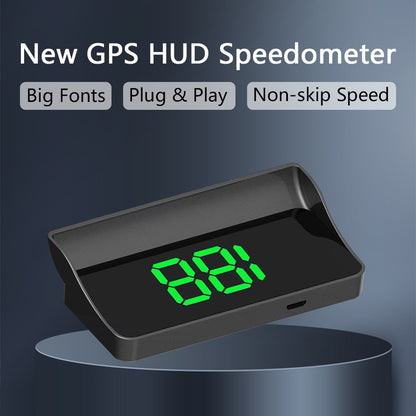 【Švýcarská vojenská GPS navigace „vyhýbající se trestu“】Nový GPS rychloměr a otáčkoměr s HUD displejem