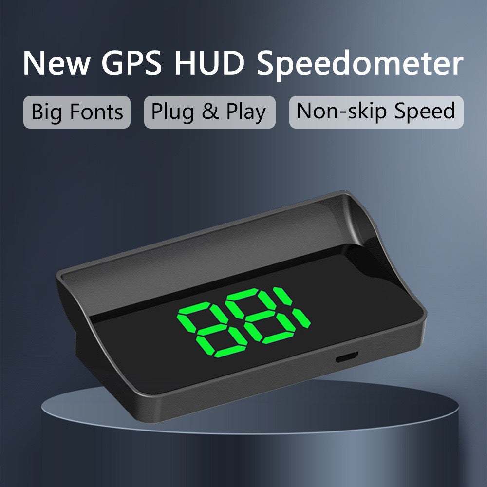 【Švicarska vojaška GPS navigacija z opozorilom o izogibanju】Nov GPS merilnik hitrosti in vrtljajev s HUD zaslonom