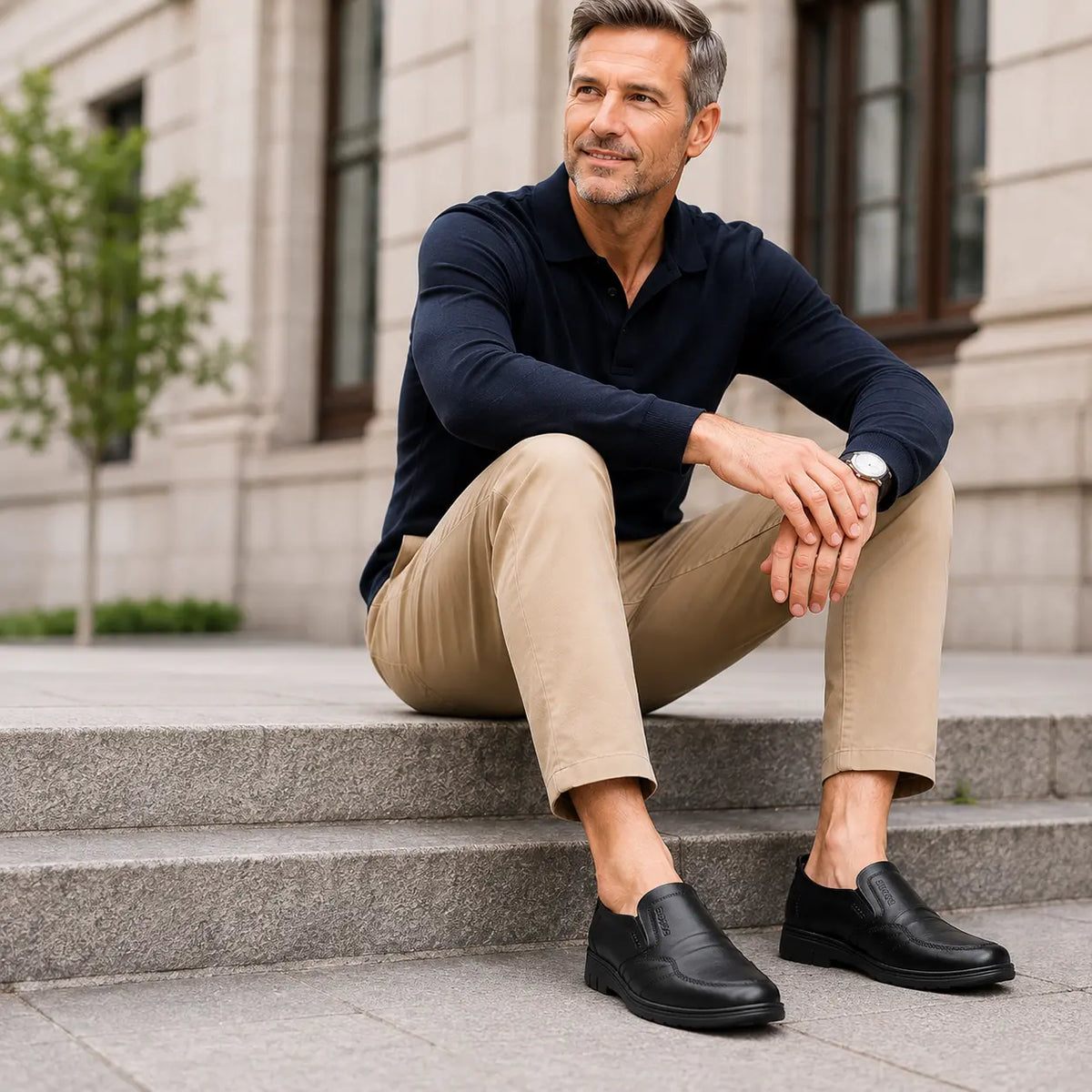 🔥【39-44】--1 para 119  zł.👞Męskie buty biznesowe, wykonane z oryginalnej skóry, z wygodną miękką podeszwą, odpowiednie na wiele okazji.