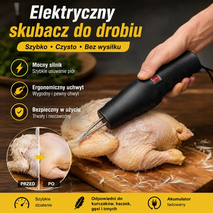 【🔥Gorąca wyprzedaż】🐓🦆Elektryczna maszyna do usuwania sierści drobiu