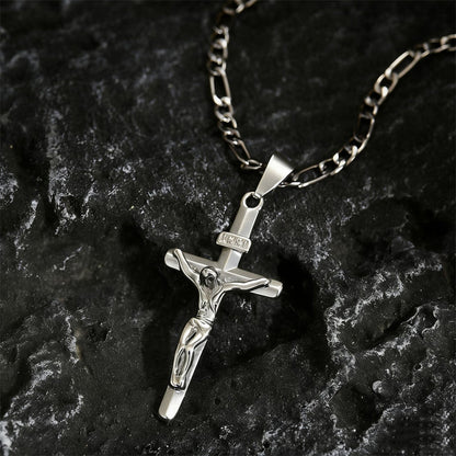 🎁✝️Κολιέ με σταυρό για αξεσουάρ