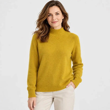 【S-2XL】Nowy damski sweter na jesień i zimę – z półgolfem, długim rękawem, luźny, wyszczuplający, uniwersalny