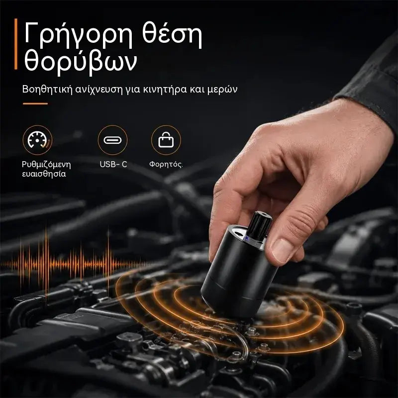 🔍 Εντοπίστε διαρροές και ασυνήθιστους θορύβους μέσα από τοίχους! Φορητός ανιχνευτής ήχου υψηλής ακρίβειας (Νέο Βελτιωμένο Μοντέλο)! ⚡