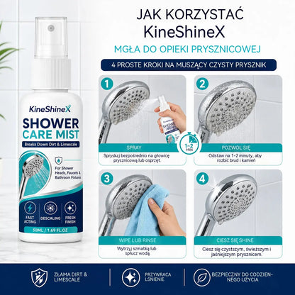 🚿💧Szybko działający spray do usuwania kamienia z prysznica