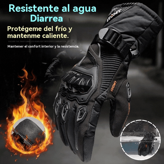 ¡50% de descuento! 🔥🧤🧤 Ajuste cálido | Guantes de moto de alta calidad, resistentes al viento y cálidos