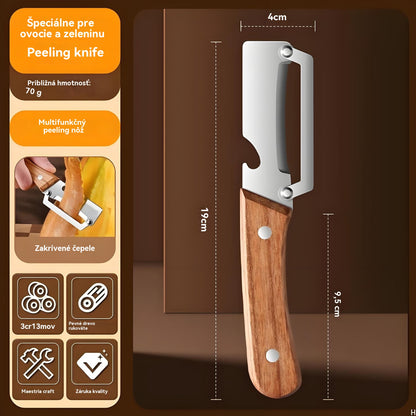 🔥【Kúp 1 kus, 1 kus zadarmo】Škrabka z nehrdzavejúcej ocele so zahusteným povrchom, kuchynský špeciál.