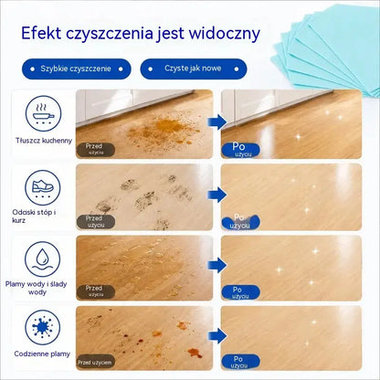 💦🏡【3 opakowania, łącznie 90 sztuk】Rozpuszczalne w wodzie ściereczki do mycia podłóg