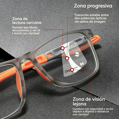 Gafas de lectura fotocromáticas, ultraligeras y de alta definición, diseñadas especialmente para personas mayores.