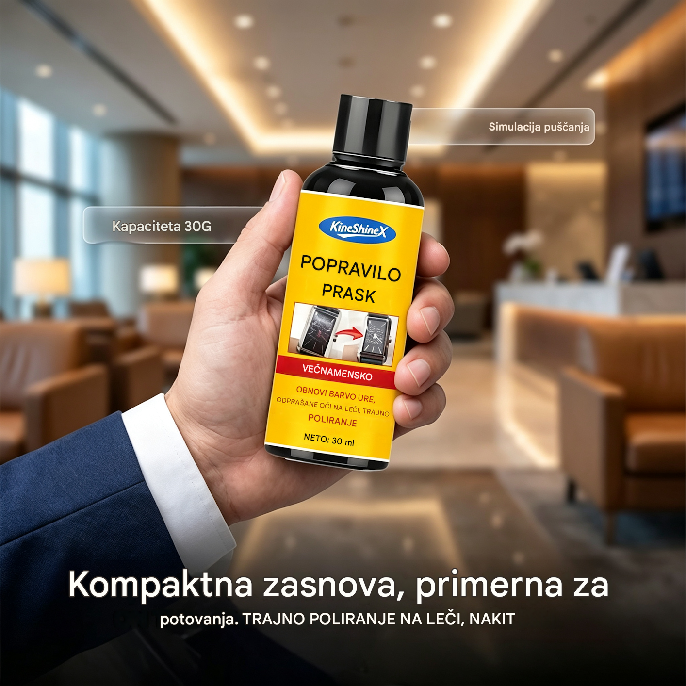🔥✨【Kupite 1, dobite 1 gratis, dva za 23 €】Večnamensko poliranje prask – primerno za vse barve karoserije avtomobila 🚗✨🛡️🎨