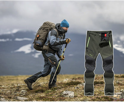 🏃‍♂️【S–5XL】2026 Nové pánske outdoorové jesenné a zimné nohavice – teplé, flísové, nepremokavé a vetruodolné