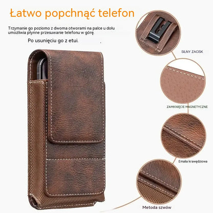 1 sztuka 99zł  🔥 Etui na telefon komórkowy z klipsem do paska – zapięcie magnetyczne, trwałe i z miejscem na kartę