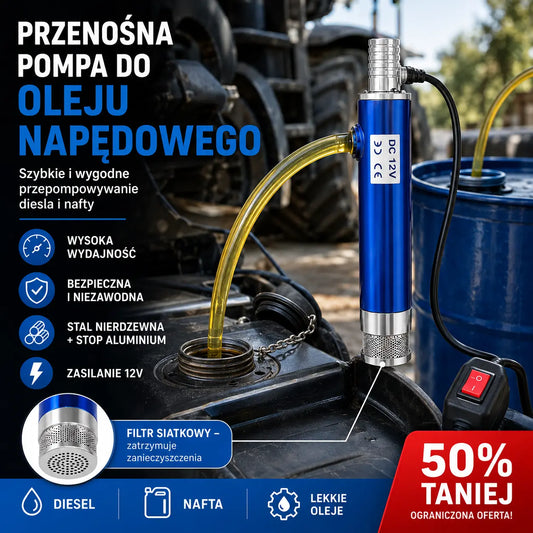 【Elektryczna pompa olejowa】Nowa pompa olejowa Denaqi 21 V z akumulatorem litowym, pompa do oleju i wody o podwójnym zastosowaniu, akumulator litowy