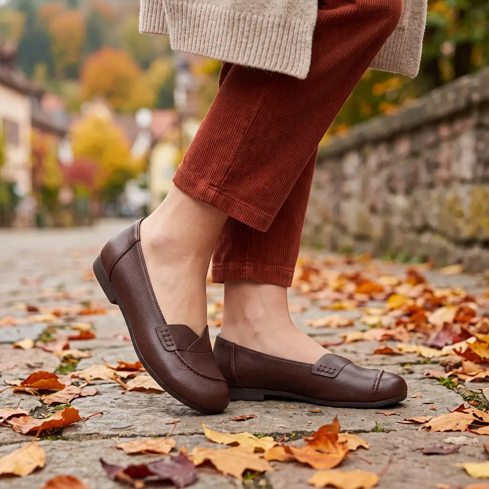 【35-40】👟Damskie, retro, patchworkowe, wsuwane, płaskie buty – elastyczna podeszwa, wygodne buty – lekkie, codzienne mokasyny na codzienne zakupy