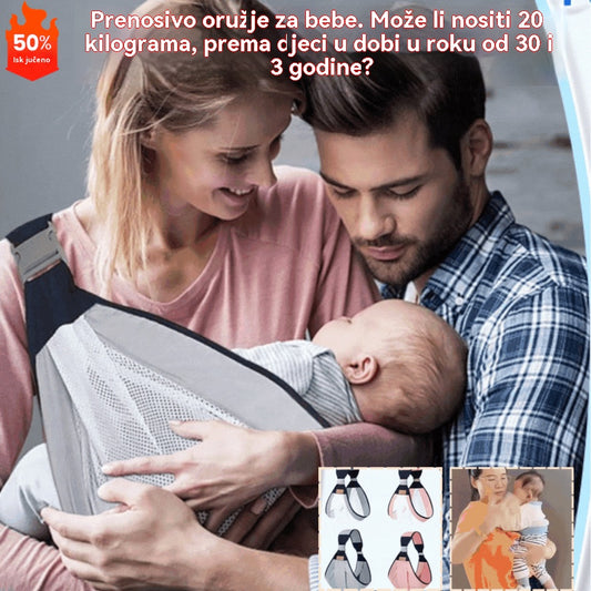 👨‍🍼【Compre 1 y reciba 1 gratis】Portabebés multifuncional portátil, soporta hasta 20 kg, adecuado para niños de 0 a 3 años