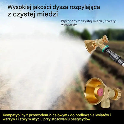 💦🔥【2 sztuka, 99 zl】Specjalna oferta ograniczona czasowo🔥Mosiężna dysza opryskiwacza rolniczego z regulowaną dyszą 🌾