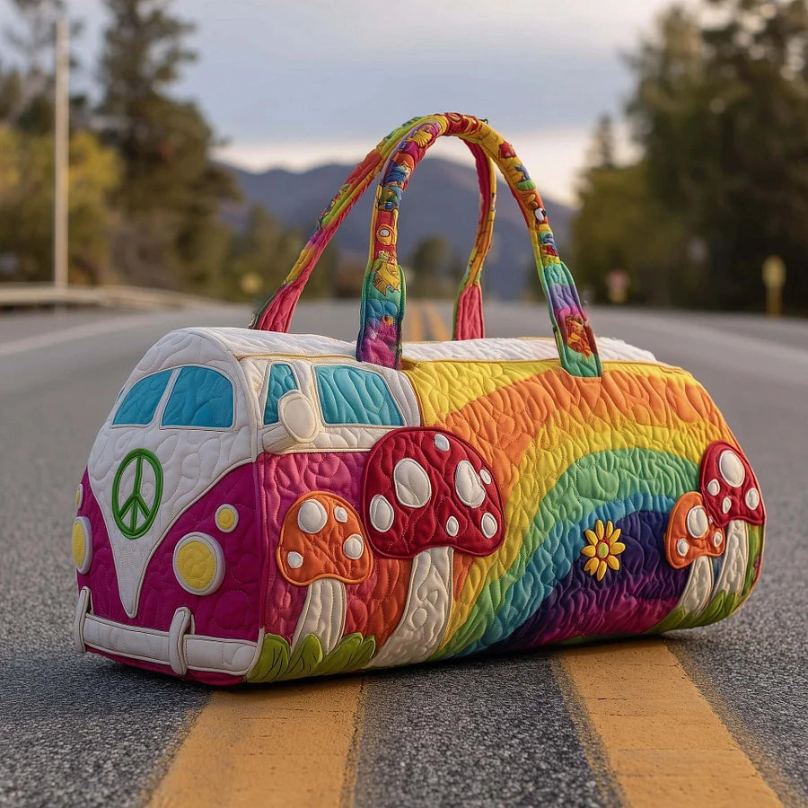 Cestovná taška Hippie Van s polstrovanou výstelkou