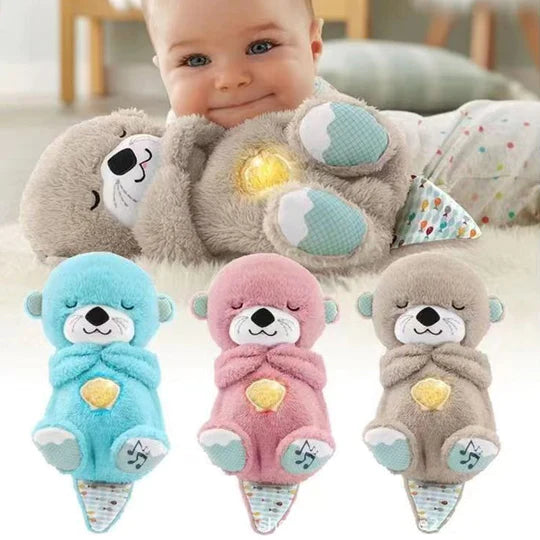 👶💤【Compra 1 y llévate 1 gratis🔥】Peluches con movimiento para un sueño reparador del bebé - Nutria interactiva con sonidos y movimientos