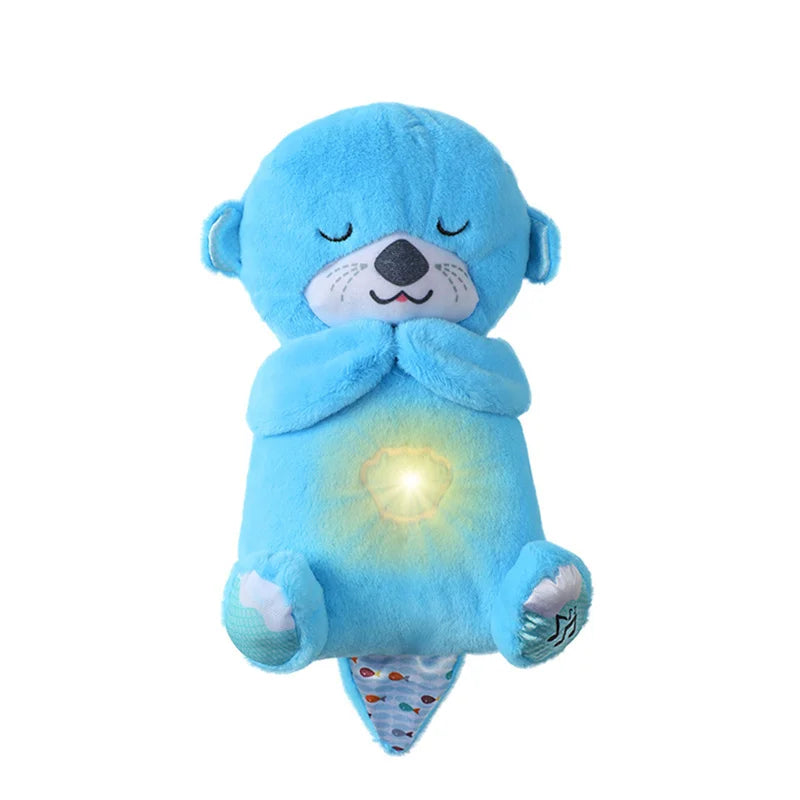 👶💤【Compra 1 y llévate 1 gratis🔥】Peluches con movimiento para un sueño reparador del bebé - Nutria interactiva con sonidos y movimientos