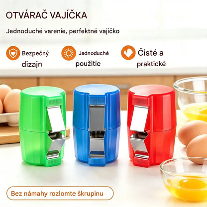 【3 kusy 510 Kč】 Rychlý lámač vajec: Rozbije stovky vajec rychleji a čistěji