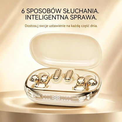 Słuchawki douszne bezprzewodowe GT699S 6 w 1 z wieloma stylami i etui awaryjnym ✨