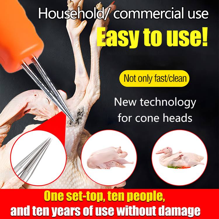 25 eur za položku🐓🦆Prenosný elektrický sťahovák peria pre kurčatá, kačice, husi a hydinu (nabíjanie cez USB)