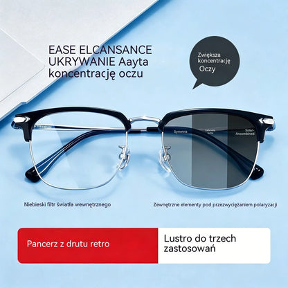 【Kup 1, otrzymaj 1 gratis】Inteligentne okulary z automatycznym zoomem chroniącym przed niebieskim światłem