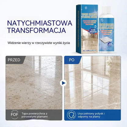✨ Środek do czyszczenia i polerowania marmuru – delikatnie czyści, podkreśla połysk, chroni uszczelniony kamień ✨
