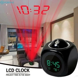 💥【Kupi 1 i dobiješ 1 gratis】⏰ Multifunkcijski projekcijski sat — vrijeme, alarm, temperatura i vrijeme na vašem zidu ili stropu